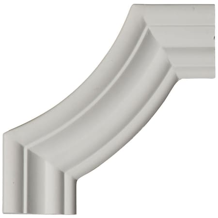 Ekena Millwork Panel Molding Corner, Polyurethane, 6 in H, 6 in W PML06X06OX